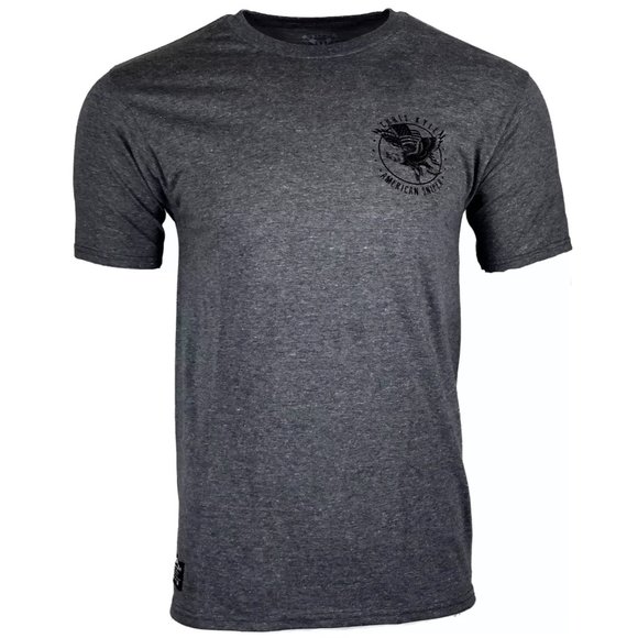 Howitzer Style Men's T-Shirt CHRIS KYLE EAGLE FLAG Military Grunt S-3XL - Picture 3 of 10